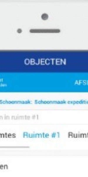 Met HIMS-app realtime inzicht in schoonmaak!